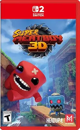 Super Meat Boy 3D cover art