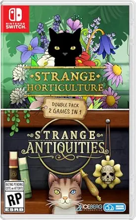 Strange Horticulture and Strange Antiquities cover art