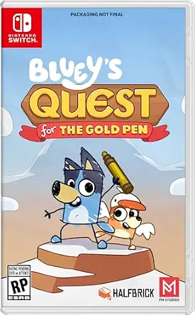 Bluey's Quest for The Gold Pen cover art