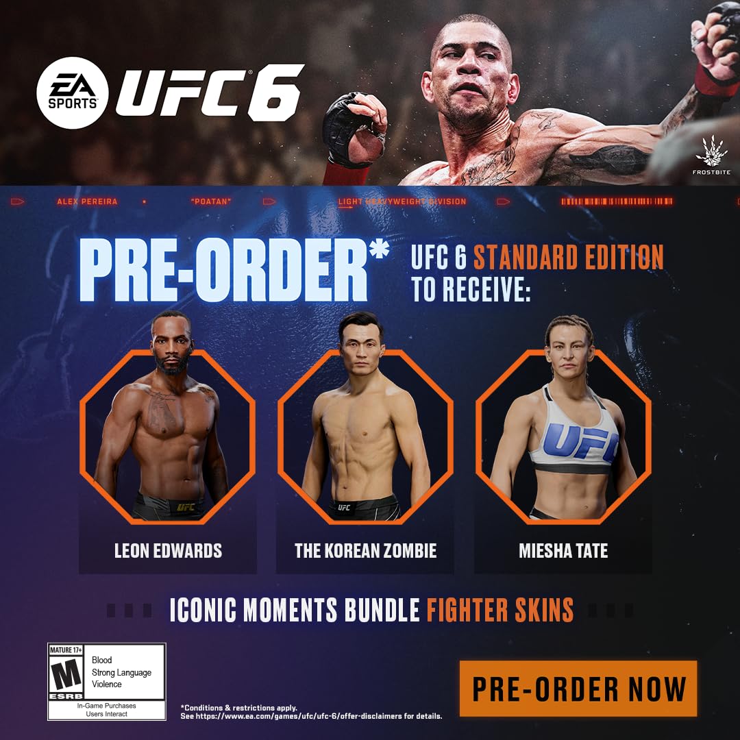 EA Sports UFC 6 promotional image