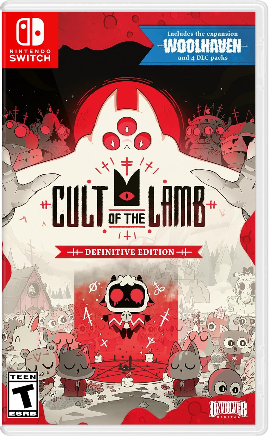Cult of the Lamb - Definitive Edition cover art