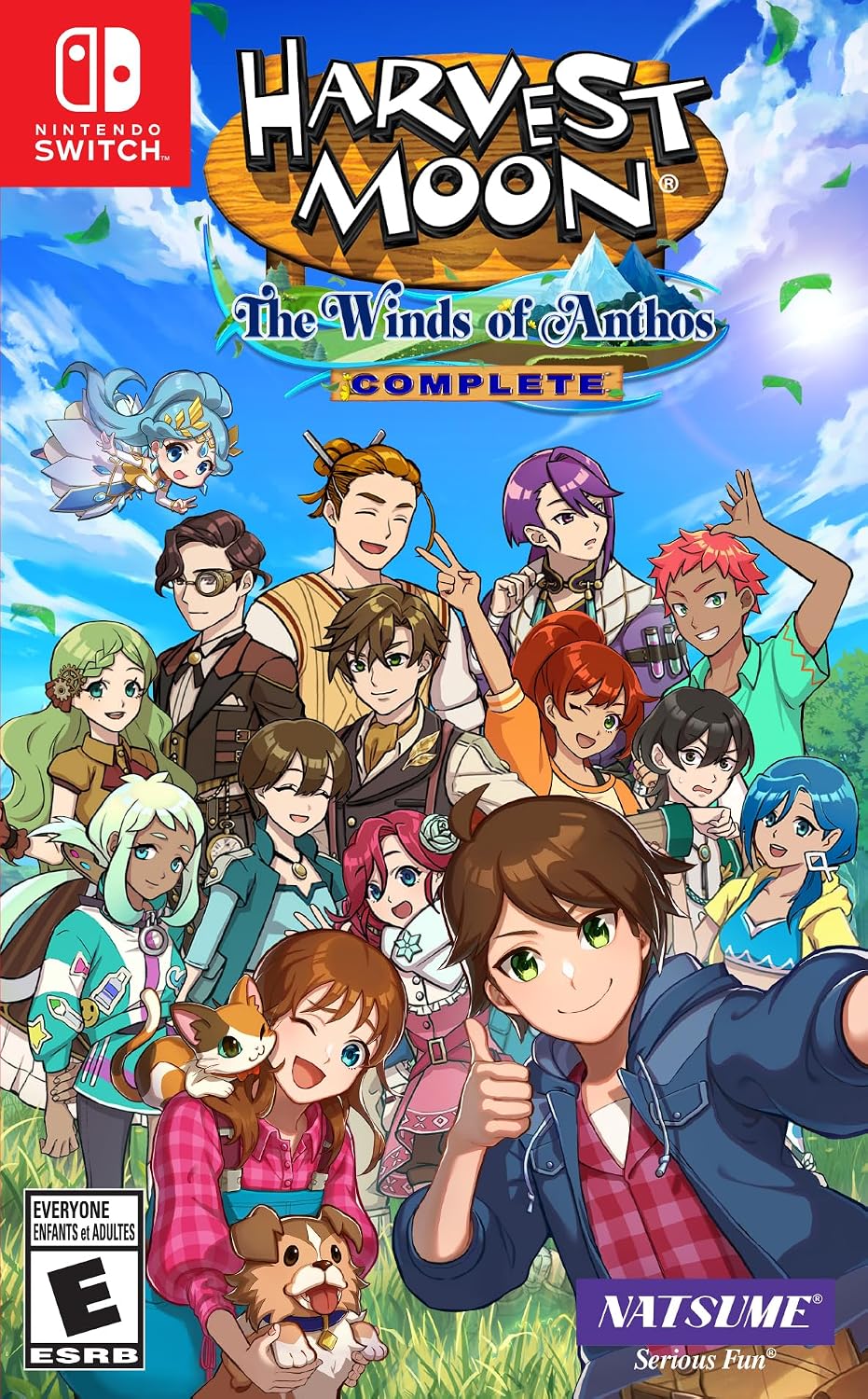 Harvest Moon: The Winds of Anthos Complete promotional image