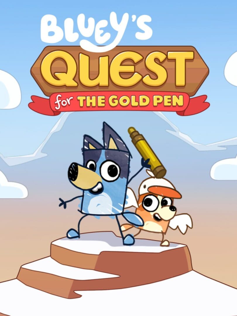 Bluey's Quest for The Gold Pen cover art