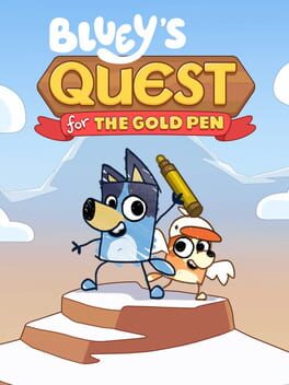 Bluey's Quest for The Gold Pen cover art